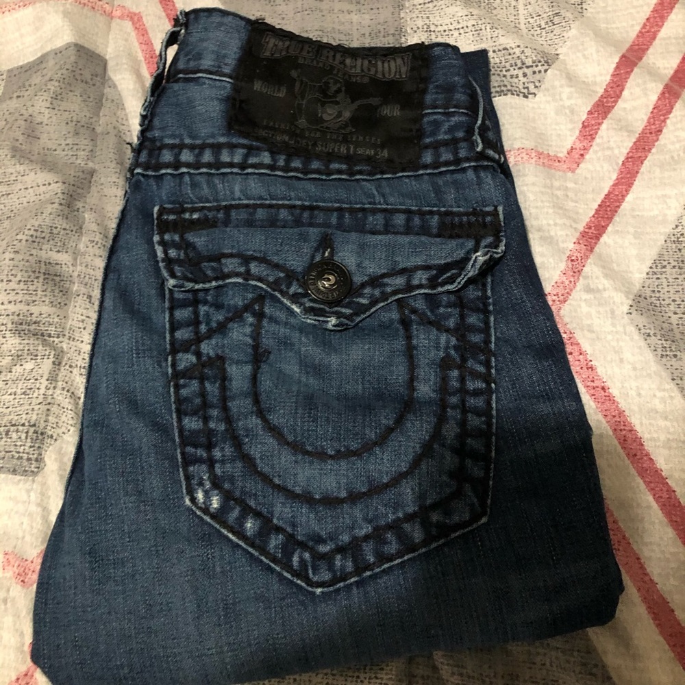 Very lightly worn true religion jeans size 30